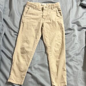 Zara Boys Cream Chinos